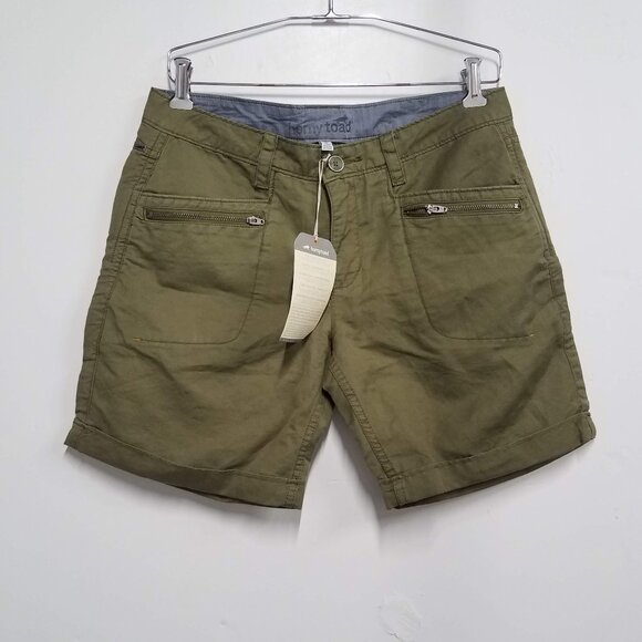 Horny Toad Khaki Women's Bermudas - Picture 1 of 10